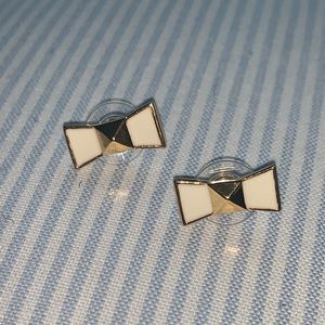 Kate Spade Enamel Bow Earrings